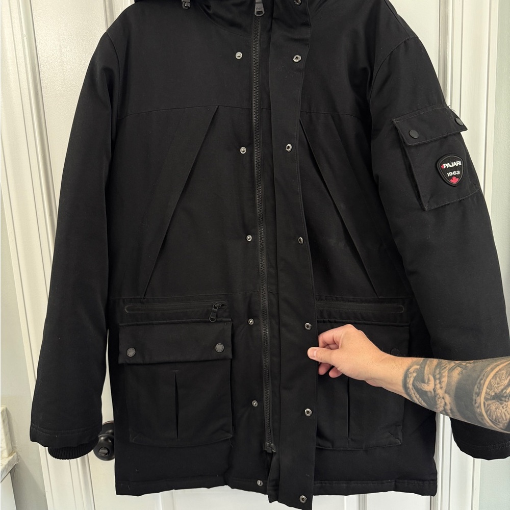 Pajar Black Men’s Puffer Jacket - Picture 8 of 15